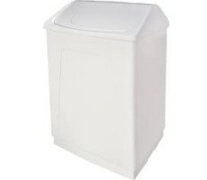 Ведро для мусора пластиковое 55 литров с крышкой NOFER 14027.W Ведро для мусора пластиковое 55 литров с крышкой NOFER 14027.W