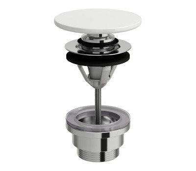 Донный клапан клик-клак для раковины Laufen Universal 8.9819.2.000.000.1 Белый Донный клапан клик-клак для раковины Laufen Universal 8.9819.2.000.000.1 Белый