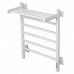 Полотенцесушитель электрический Comfysan Marte-K EC-6 80/50 с полкой, белый 