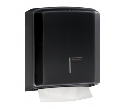 Диспенсер для бумажных полотенец Mediclinics DT2106B черный 