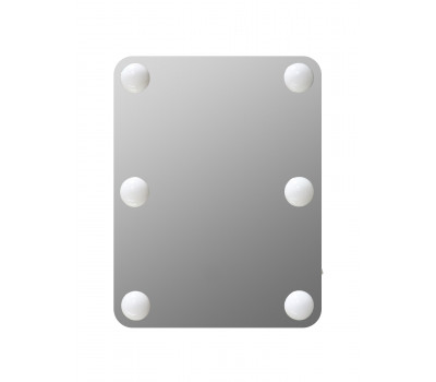 Зеркало CONTINENT гримерное настольное (6 LED ламп) 330х430 ЗГП55 