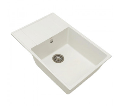 Кухонная мойка Grandex Aqua Topline 600211, белый