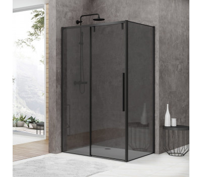 Душевое ограждение Black&White S878-800 Black 