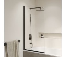 Шторка на ванну RGW SC-109B (H-1400) 4111109107-14 Черный Шторка на ванну RGW SC-109B (H-1400) 4111109107-14 Черный