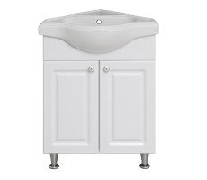 Тумба под раковину угловая Runo Классик 65 (УТ000004162) 