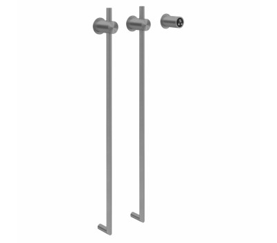 Полотенцесушитель электрический ABBER Charme AH4002BST сталь брашированная 