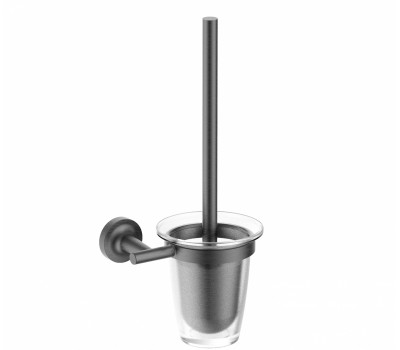 Туалетный ершик в комплекте WONZON & WOGHAND SIMPLE, Темный графит WW-6529-BGM 