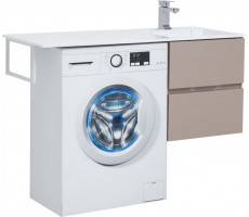Тумба с раковиной Aquanet Алвита 120 R капучино 