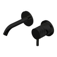 Встроенный однорычажный смеситель для раковины Ritmonio Diametro35 PR51AZ201C04 Черный матовый