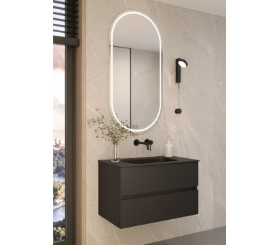 Тумба без раковины Armadi Art Vallessi 80см АНТРАЦИТ матовая 2 полки 837-080-A mat Тумба без раковины Armadi Art Vallessi 80см АНТРАЦИТ матовая 2 полки 837-080-A mat