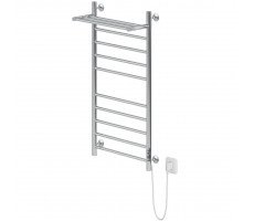 Полотенцесушитель электрический Ника WAY-2 100/50 с полкой правый тэн Полотенцесушитель электрический Ника WAY-2 100/50 с полкой правый тэн