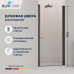 Душевая дверь Dolphin TN-03B 54930309-14 черный матовый