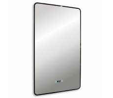 Зеркало ABBER See AG6114SWHB с подсветкой, бесконтактный выключатель, диммер, часы, подогрев, черный Зеркало ABBER See AG6114SWHB с подсветкой, бесконтактный выключатель, диммер, часы, подогрев, черный