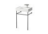 Консоль под раковину Laufen Kartell 3.8533.5.450.000.1 Черный матовый 