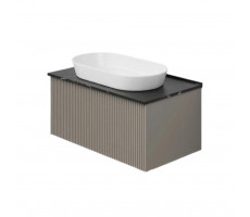 Тумба под раковину подвесная La Fenice Terra FNC-01-TER-C-80, бежевая  Тумба под раковину подвесная La Fenice Terra FNC-01-TER-C-80, бежевая