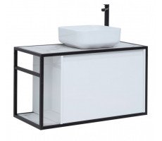 Тумба под раковину Aquanet Nova Lite Loft 90 R белый 