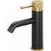 Смеситель для раковины Allen Brau Priority 5.31A01-31GB черный/золото 