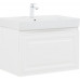 Тумба с раковиной Aquanet Агата 75 1 ящ. цв. белый сатин 00348186 Тумба с раковиной Aquanet Агата 75 1 ящ. цв. белый сатин 00348186