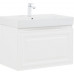 Тумба с раковиной Aquanet Агата 75 1 ящ. цв. белый сатин 00348186 Тумба с раковиной Aquanet Агата 75 1 ящ. цв. белый сатин 00348186