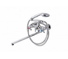 Смеситель для ванны с душем FAUZT FZs-421-54 тип См-ВУДРНШлА 