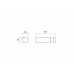 Крючок для ванной WONZON & WOGHAND EASY, Темный графит WW-8105-2-BGM 