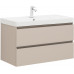 Тумба с раковиной Aquanet Вега 2.0 90 2 ящ. цв.бежевый (раковина Ирис) 00344753 Тумба с раковиной Aquanet Вега 2.0 90 2 ящ. цв.бежевый (раковина Ирис) 00344753