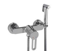 Гигиенический душ со смесителем Shevanik S8105-1, хром