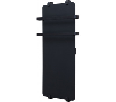 Полотенцесушитель электрический Allen Brau Infinity 140x44 с рейлингом 2.0, черный матовый Полотенцесушитель электрический Allen Brau Infinity 140x44 с рейлингом 2.0, черный матовый