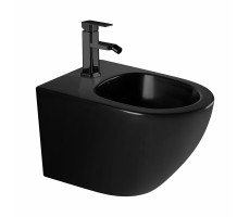 Биде ABBER Bequem AC1150MB подвесное черное матовое 