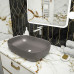 Раковина Teymi Solli 60 artceramic, накладная, Графит Матовая T50396 