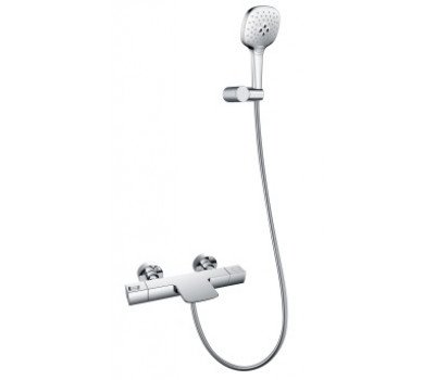 Смеситель для ванны с термостатом AltroBagno Aperto 020402 Cr хром 