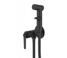 Смеситель Bangkok Black скрытого монтажа с гигиеническим душем BGBSMH ESKO 