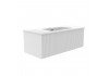 Тумба под раковину подвесная La Fenice Terra FNC-01-TER-B-100, белая  Тумба под раковину подвесная La Fenice Terra FNC-01-TER-B-100, белая