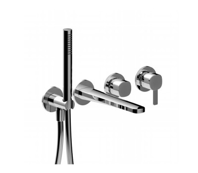 Смеситель для ванны Fantini Lame 24 02 M121B Хром 