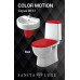 Унитаз-компакт Sanita Luxe Best BSTSLCC07110522 с сиденьем микролифт и красной крышкой 