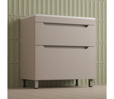 Тумба напольная Style Line Остин под раковину Фортуна 80 2 ящ крем эмаль PLUS ЛС-00002397-2 Тумба напольная Style Line Остин под раковину Фортуна 80 2 ящ крем эмаль PLUS ЛС-00002397-2
