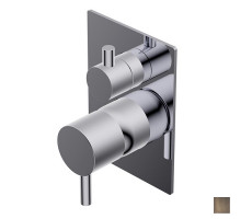 Смеситель встраиваемый однорычажный Ritmonio Diametro35 PR52GC111F34 Бронза 