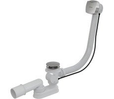 Слив-перелив Ravak для ванны полуавтомат, квадратный, хром X01507 Слив-перелив Ravak для ванны полуавтомат, квадратный, хром X01507