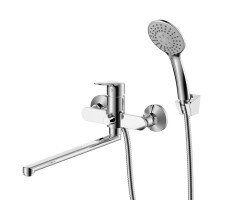 Смеситель для ванны WesnaArt TIS TIS21-320, хром