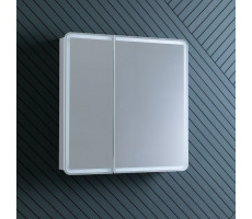 Зеркальный шкаф Aquanet Оптима 80 с LED подсветкой 00311862 