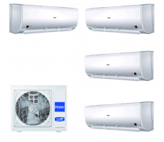 Мульти-сплит система, Haier, Multi Super Match R32 4U75S2SR5FA/AS12BS4HRA*4 