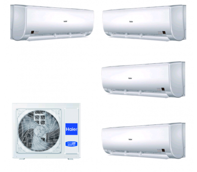 Мульти-сплит система, Haier, Multi Super Match R32 4U75S2SR5FA/AS12BS4HRA*4 