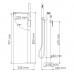 Смеситель для ванны WasserKRAFT Dinkel 5800 5821 Хром 