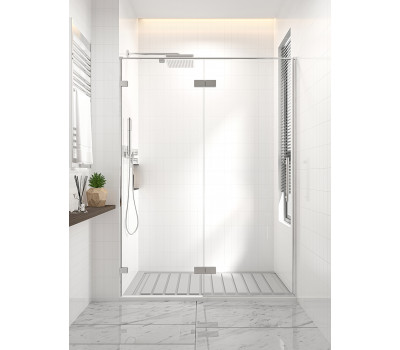 Душевая дверь раздвижная Veconi Premium Prato 300 CH-L, 1100х2000, хром PR3/L-110-01-CH-C4 