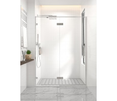 Душевая дверь раздвижная Veconi Premium Prato 300 CH-L, 1100х2000, хром PR3/L-110-01-CH-C4 