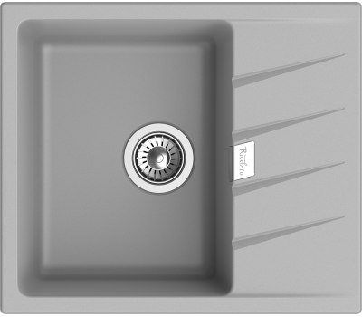 Мойка Rivelato RAUM 58 1-чаша 580*500мм RM-58 grigio metallizzato Мойка Rivelato RAUM 58 1-чаша 580*500мм RM-58 grigio metallizzato