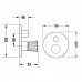 Смеситель для душа DURAVIT White Tulip WT4210012010 