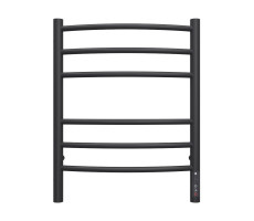 Полотенцесушитель электрический Terminus Классик П6 450х60 КС, черный муар 