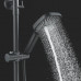Душевая система Shevanik S6236H, черный