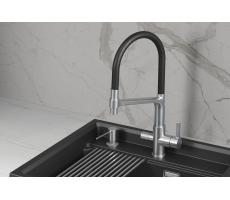 Смеситель для кухни GRANULA 5083, НЕРЖ 